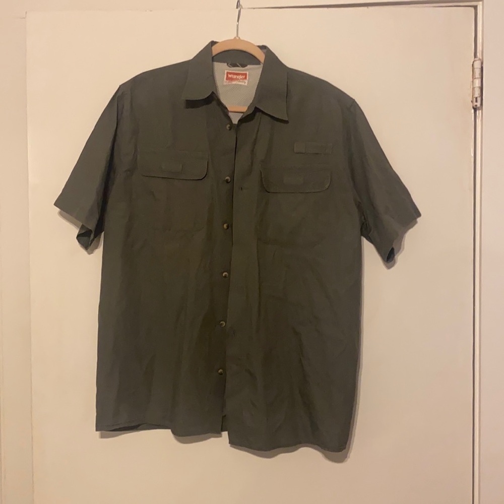 Wrangler Button Down Work Shirt